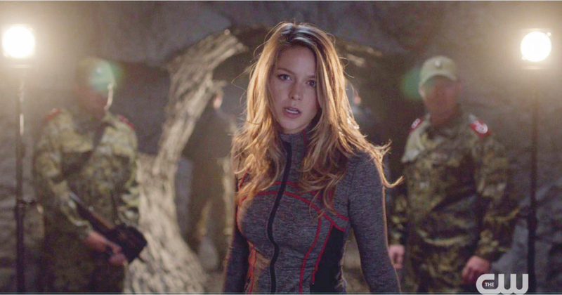 Benoist is pulling double-duty as Evil Supergirl for a while.